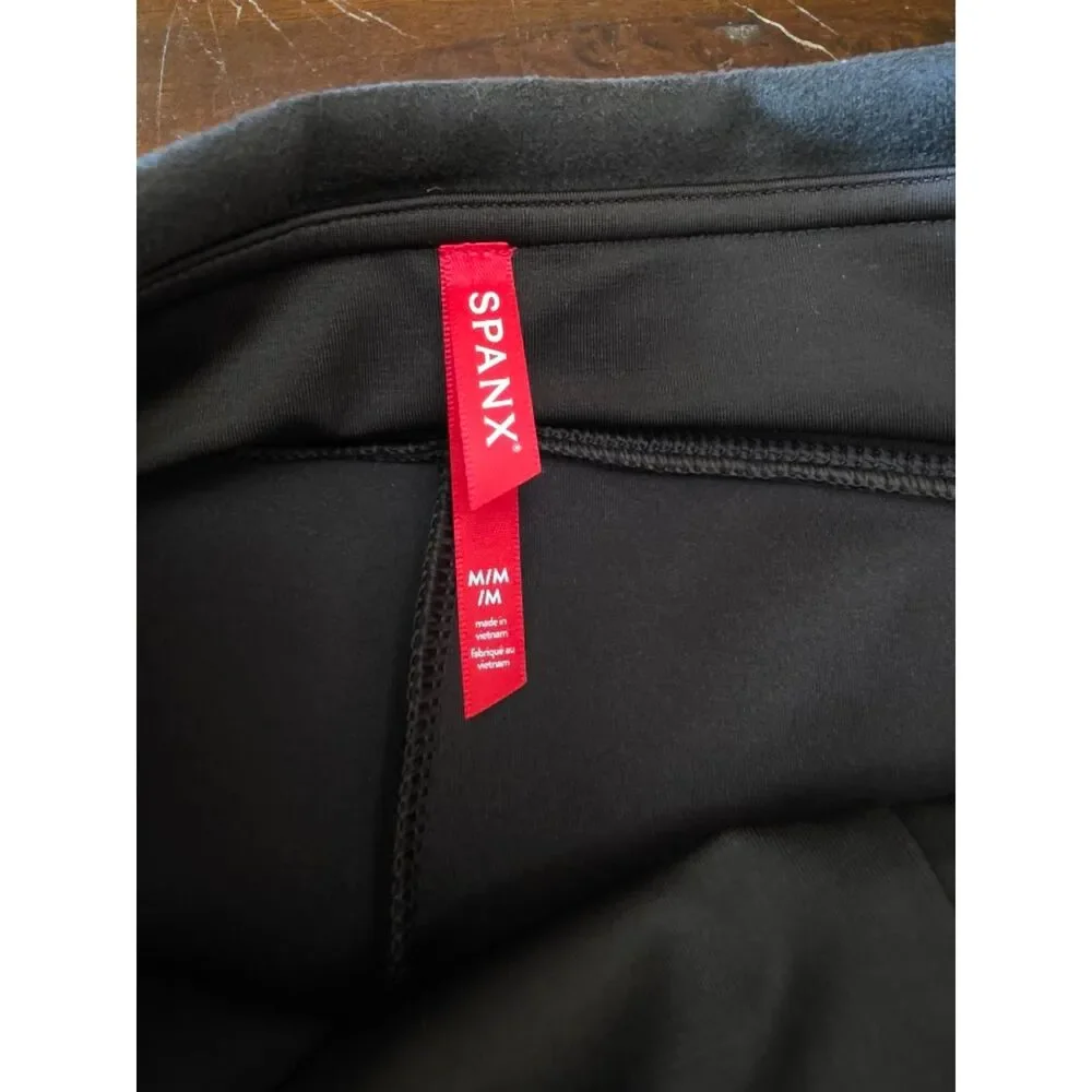 SPANX Faux Suede Leggings Size M